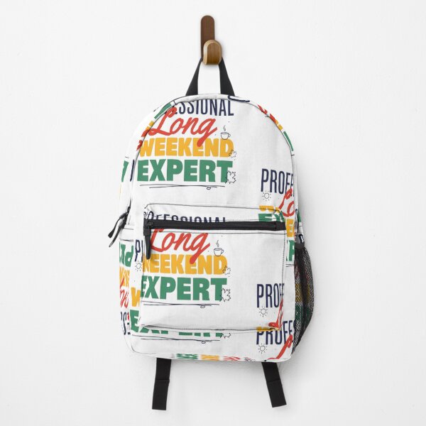 Item preview, Professional Long Weekend Expert Funny Civic Day Typography Design designed and sold by InspiredCreatives.