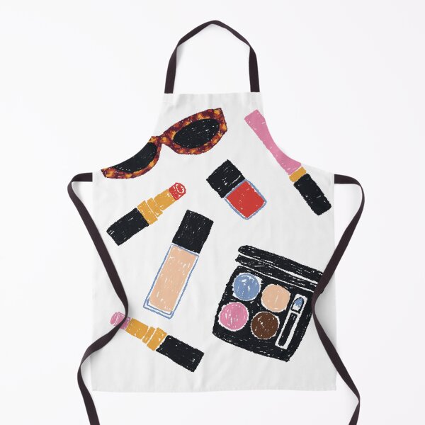 Item preview, makeup artwork oil pastel art designed and sold by KitschByKate.