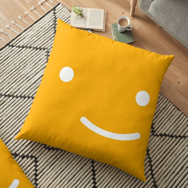 Netflix smileu profile icon Floor Pillow