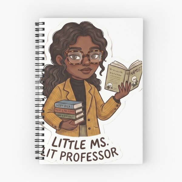 Artikelvorschau, Kleine Frau Literaturprofessorin entworfen und verkauft von denizbng7.