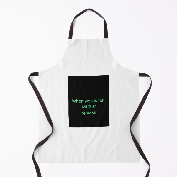 Item preview, When Words Fail Music Speaks designed and sold by FawnPurpleHeart.