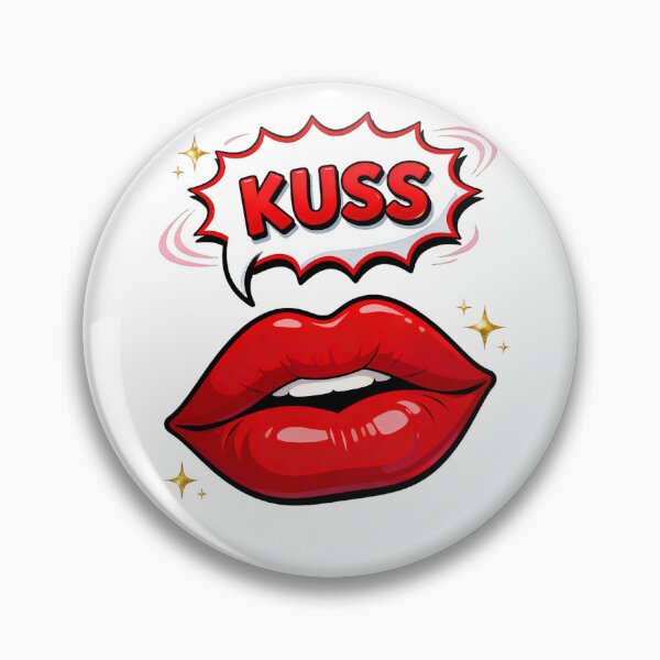 Item preview, Kuss Pop Art designed and sold by GeorgsArt.