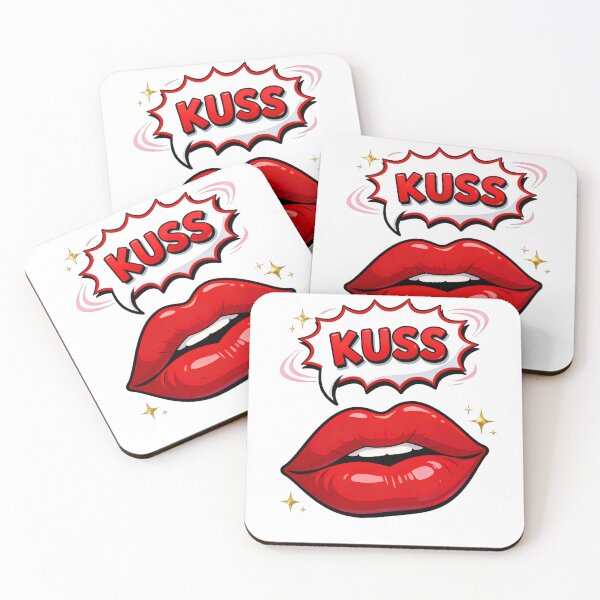 Item preview, Kuss Pop Art designed and sold by GeorgsArt.