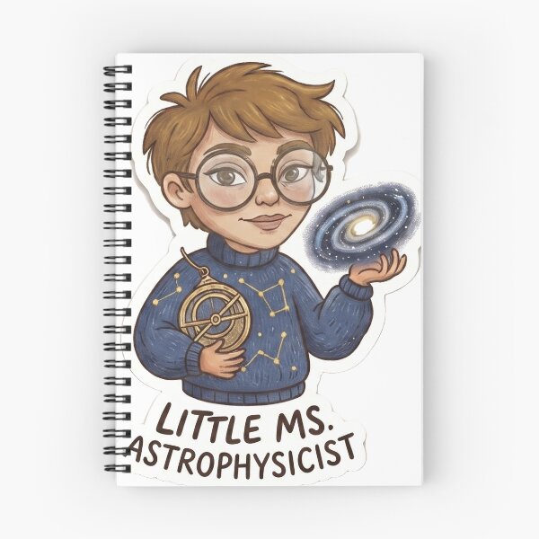 Item preview, Little Ms. Astrophysicist designed and sold by denizbng7.