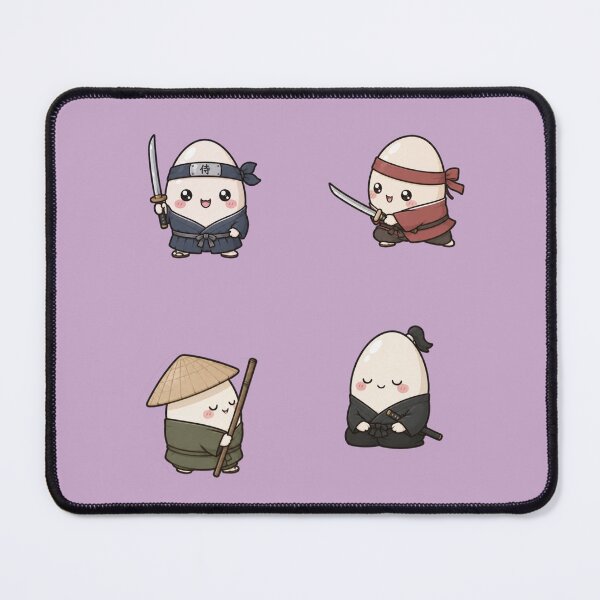 Item preview, Kawaii Samurai Egg Pastel designed and sold by lazarosdesign.