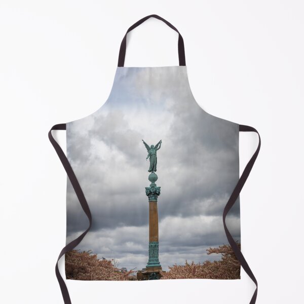 Item preview, Ivar Huitfeldt Memorial Amid Cherry Blossoms, Copenhagen designed and sold by jrtwynam.