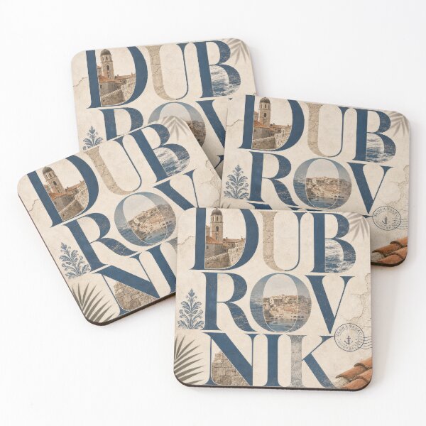 Item preview, Dubrovnik – Elegant Adriatic Typography Poster designed and sold by Klysztof.