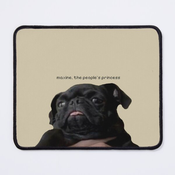 Item preview, Phoebe Bridgers Maxine Black Pug designed and sold by lake & lore.