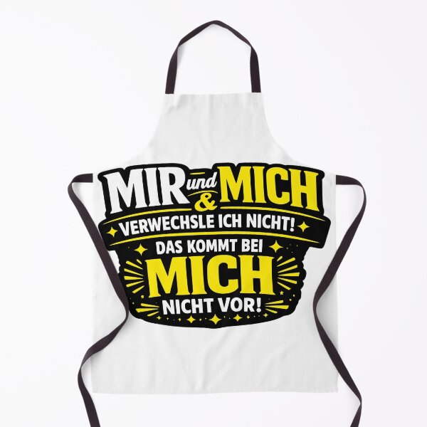 Item preview, I don't confuse "me" and "myself" – Funny saying designed and sold by Pommes im Bett.