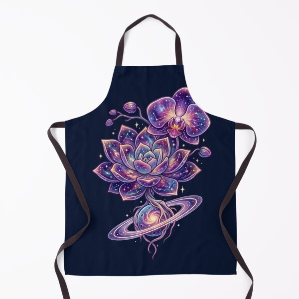 Item preview, Cosmic Succulent and Orchid Galaxy - Celestial Botanical designed and sold by Andreza NativeHue Oficial.