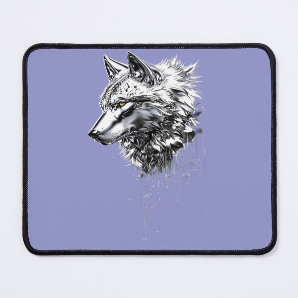 Item preview, Wolf, the Wild Spirit of Molten Metal designed and sold by RAYBIL.