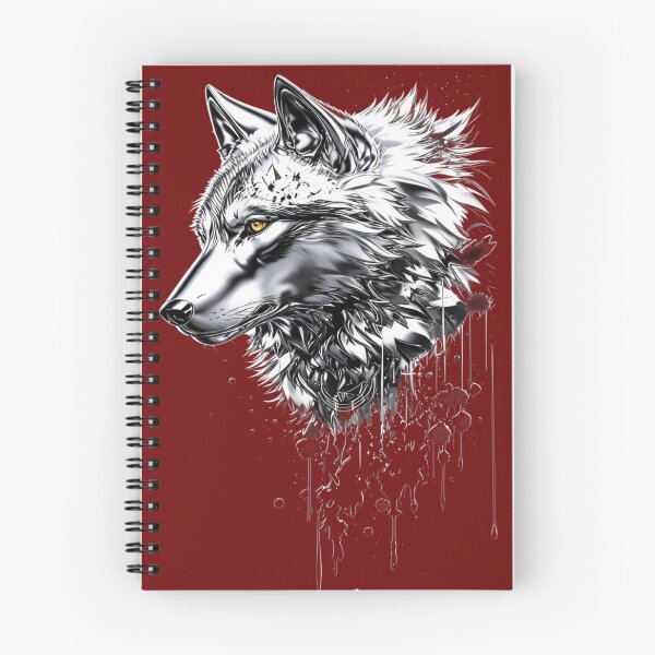 Item preview, Wolf, the Wild Spirit of Molten Metal designed and sold by RAYBIL.