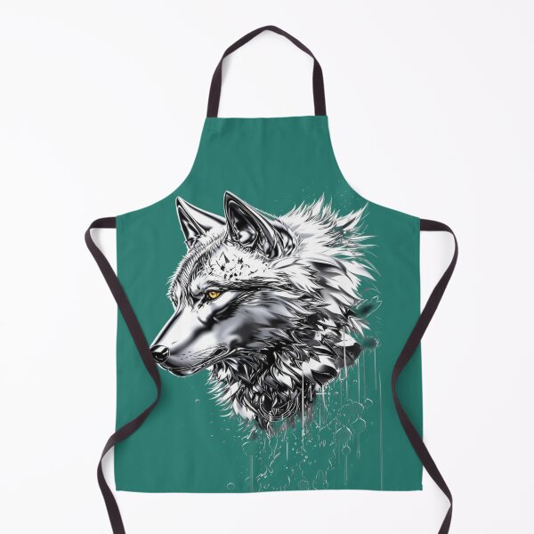 Item preview, Wolf, the Wild Spirit of Molten Metal designed and sold by RAYBIL.