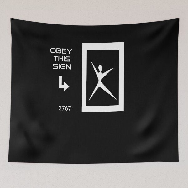 Item preview, Obey this sign No. 2767 designed and sold by porfysoundtrack.