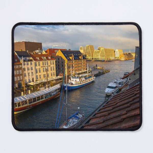 Item preview, Scenic Sunset Over Nyhavn Canal in Copenhagen designed and sold by jrtwynam.