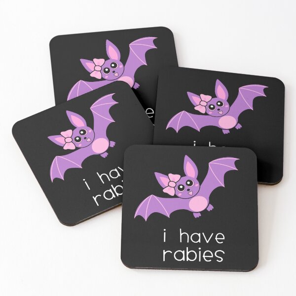 Item preview, Cute Bat Girl I Have Rabies designed and sold by gelahope.