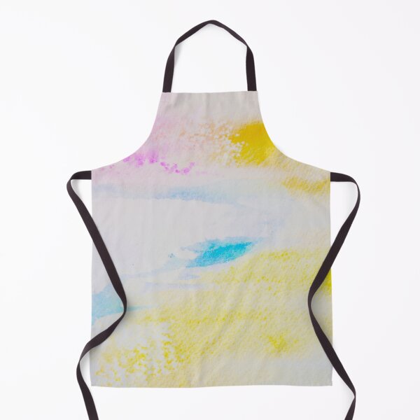 Item preview, Pastel Watercolor Abstract Sky in Pink Yellow and Blue designed and sold by BuckaBaby.