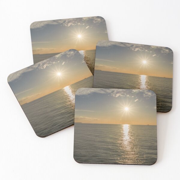 Item preview, Serene Sunset Over the North Sea in Denmark designed and sold by jrtwynam.