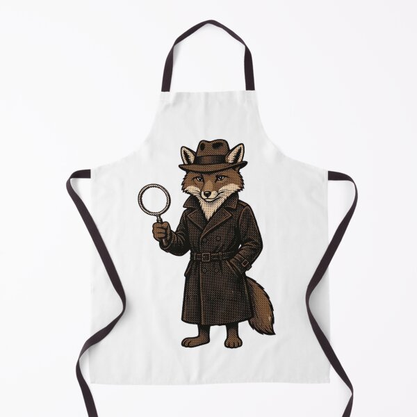 Item preview, Noir Fox Detective - Vintage Retro Sleuth designed and sold by FantasyPearl.