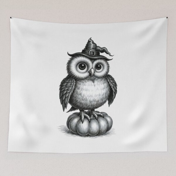 Item preview, Witchy Owl designed and sold by GeorgsArt.