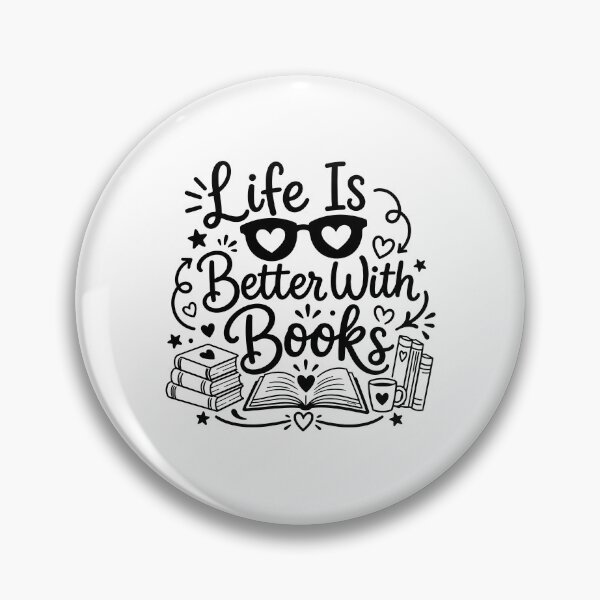 Item preview, Life Is Better With Books designed and sold by gunaone-design.