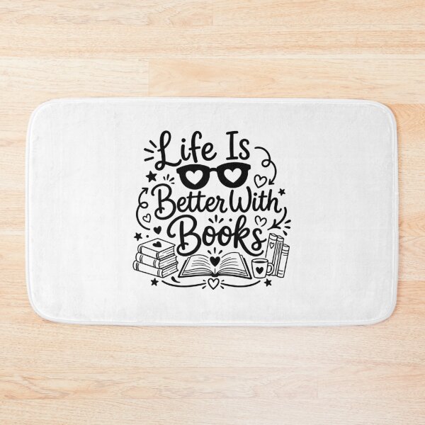 Item preview, Life Is Better With Books designed and sold by gunaone-design.
