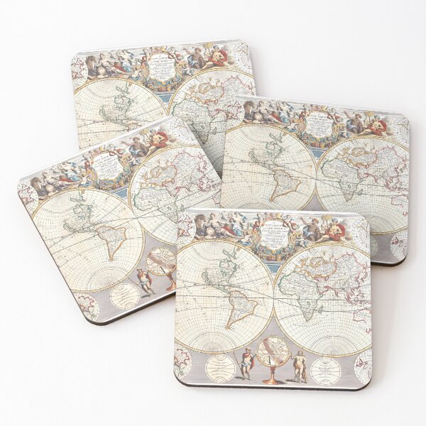 Item preview, A New Map of the World from the Latest Observations (c. 1720) designed and sold by interdesigner.