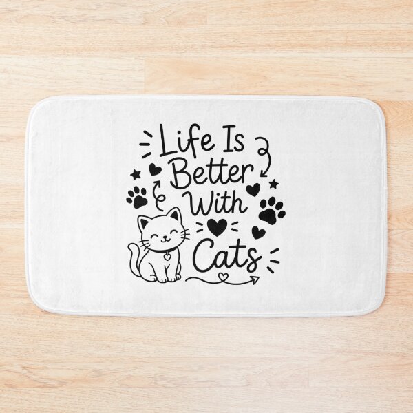 Item preview, Life Is Better With Cats designed and sold by gunaone-design.
