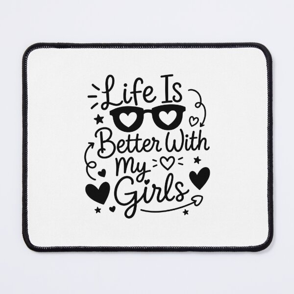 Item preview, Life Is Better With My Girls - Mom Of Girls designed and sold by gunaone-design.