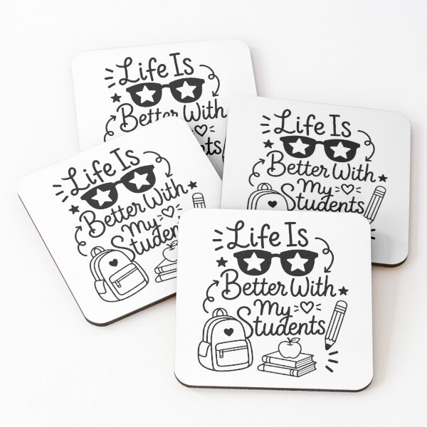 Item preview, Life Is Better With My Students designed and sold by gunaone-design.