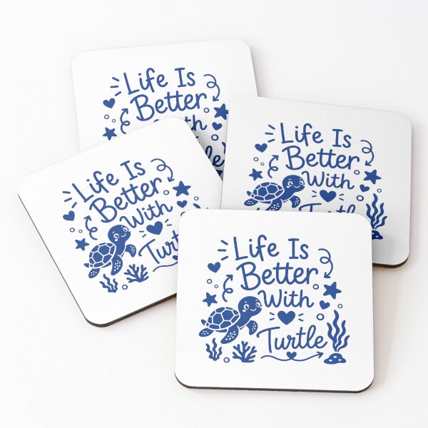 Item preview, Life Is Better With Turtles designed and sold by gunaone-design.