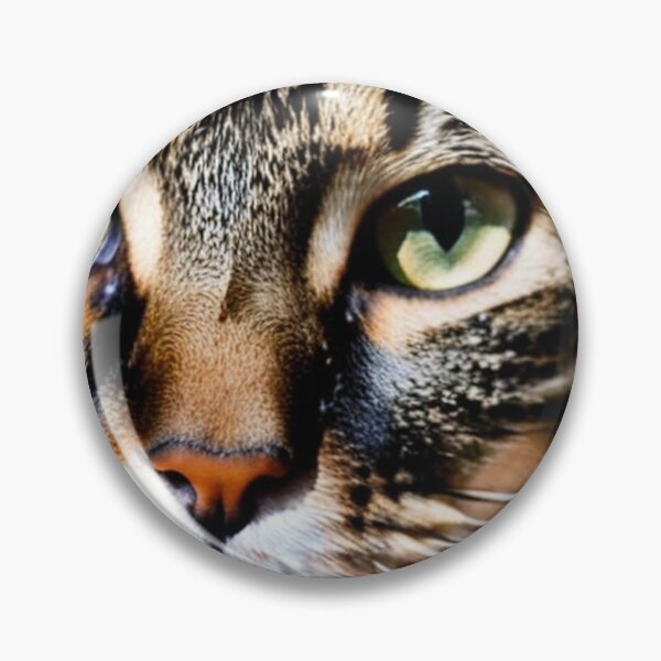 Item preview, Animals - Tabby Cat with Green Eyes, Intense Feline Portrait designed and sold by World-Pets.