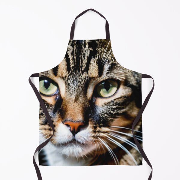 Item preview, Animals - Tabby Cat with Green Eyes, Intense Feline Portrait designed and sold by World-Pets.