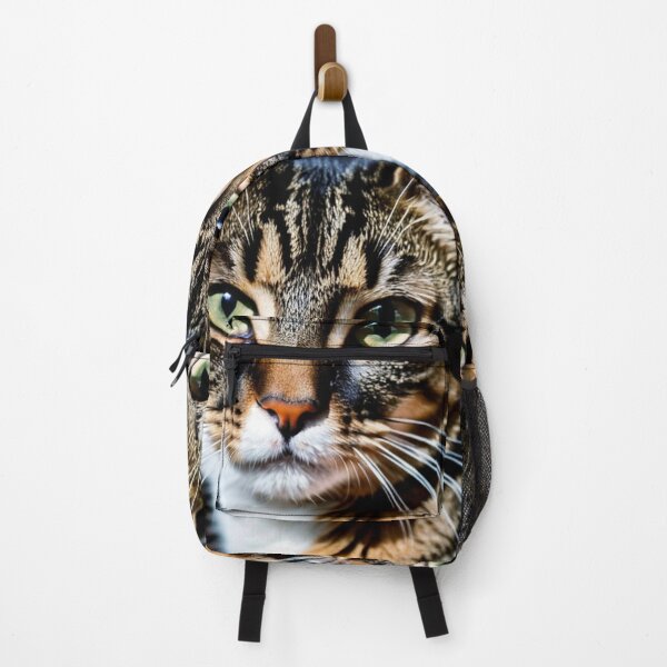 Item preview, Animals - Tabby Cat with Green Eyes, Intense Feline Portrait designed and sold by World-Pets.