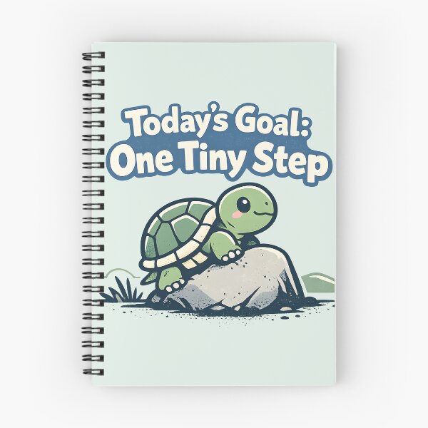Item preview, Today's Goal One Tiny Step Shirt, Motivational Turtle Tee, Self Improvement Quote, Cute Turtle Graphic, Positive Mental Health Shirt, Encouragement Gift designed and sold by  MAD's Recreation Studio.