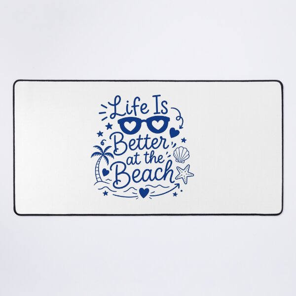 Item preview, Life Is Better At The Beach , Ocean Lover designed and sold by gunaone-design.