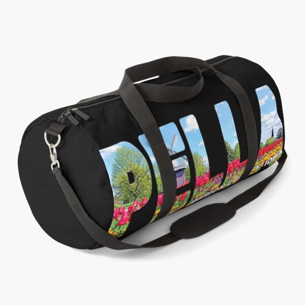 Item preview, PELLA Marion County Iowa - Tulips and Dutch Windmill Beautiful Sunny Day designed and sold by Adam Gormley.