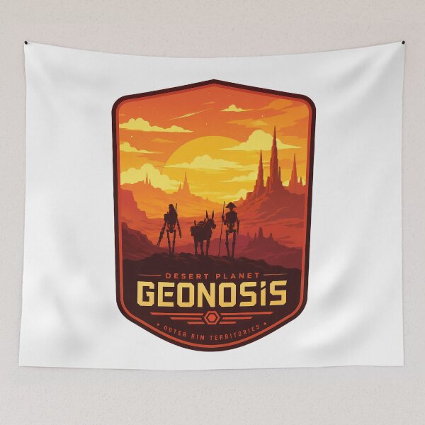Item preview, Geonosis Travel - Vintage Sci Fi Galaxy designed and sold by FrontierCosmic.