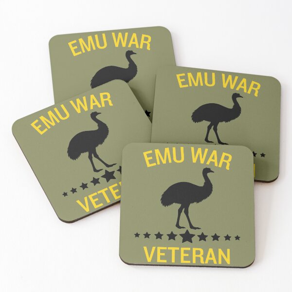 Item preview, Emu War Veteran Australia Funny designed and sold by Dimensionality.