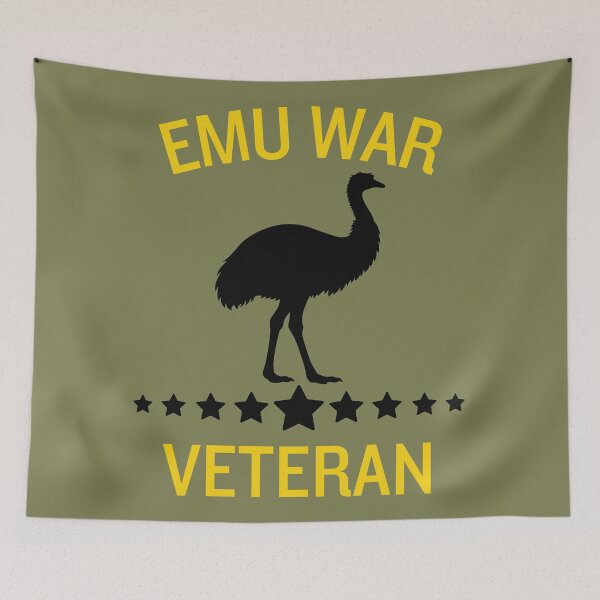 Item preview, Emu War Veteran Australia Funny designed and sold by Dimensionality.
