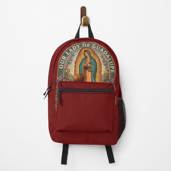 Item preview, Our Lady of Guadalupe and Aztec Warrior - Faith and Roots Catholic Saint designed and sold by hispanicworld.