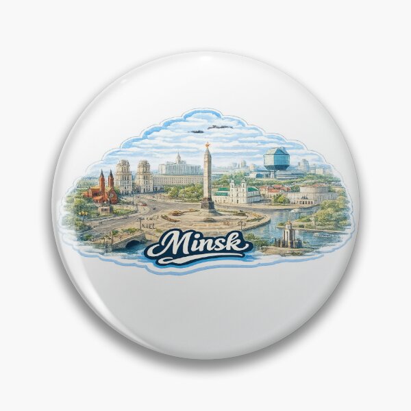 Item preview, Minsk Skyline designed and sold by GridiStudio.