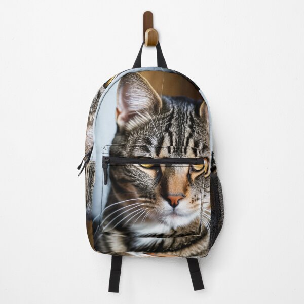 Item preview, Animals - Tabby Cat, Amber-Eyed Portrait designed and sold by World-Pets.