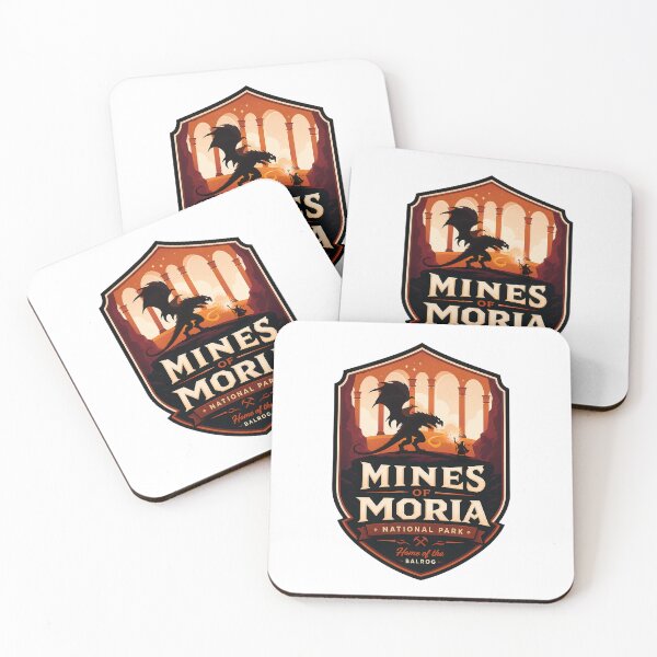 Item preview, Moria National Park - Home of the Balrog! designed and sold by FrontierCosmic.