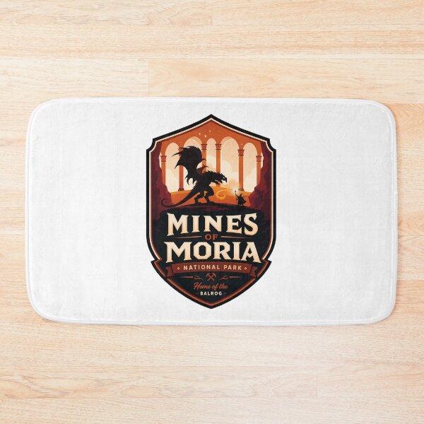 Item preview, Moria National Park - Home of the Balrog! designed and sold by FrontierCosmic.