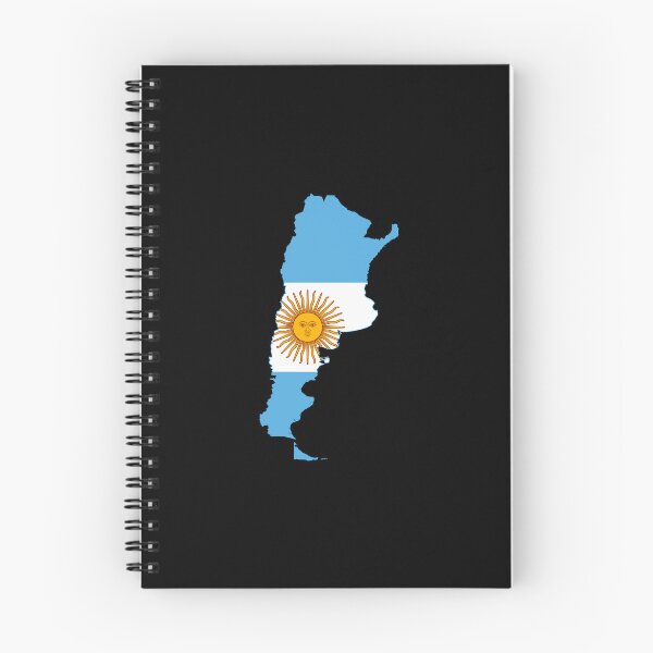 Item preview, Argentine flag map designed and sold by DreamBrushy.