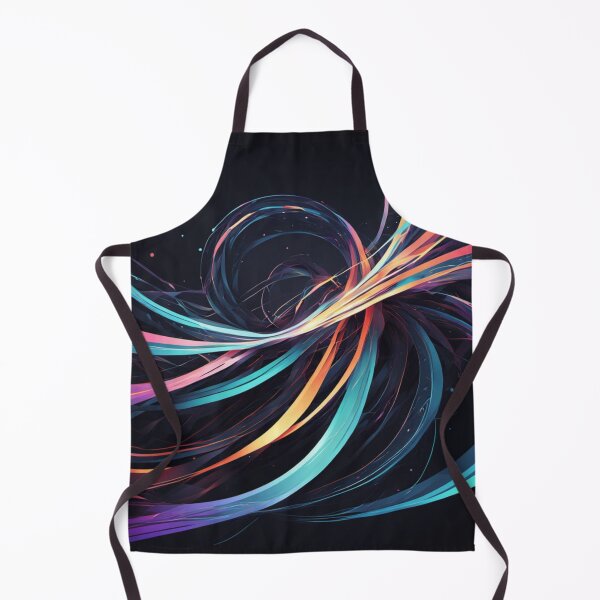Item preview, Abstract Neon Flow Swirling Colorful Ribbon Art designed and sold by Harmonic_Layers.