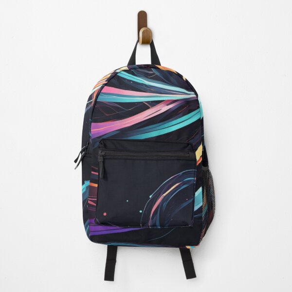 Item preview, Abstract Neon Flow Swirling Colorful Ribbon Art designed and sold by Harmonic_Layers.