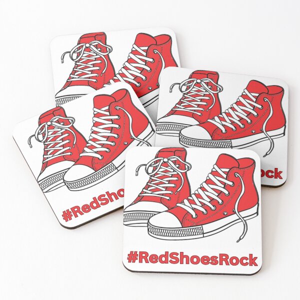 Item preview, Red Shoes Rock HighTops designed and sold by Our Sacred Breath.