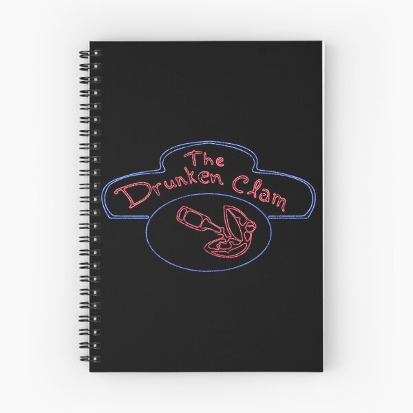 Item preview, The Drunken Clam Neon Distressed designed and sold by Power Up Prints.